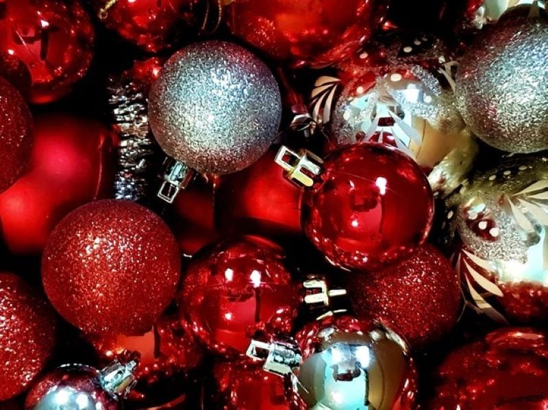 16. How to Decorate Your Home with Artificial Christmas Trees and Glass Ornaments for a Festive Look This Holiday Season